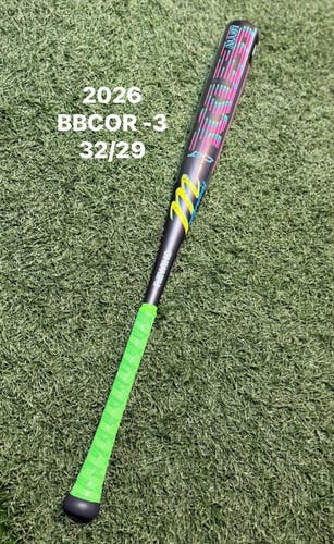 2026 RCKLESS REWIND BBCOR BBCOR Certified Bat (-3) 29 oz 32" (New)