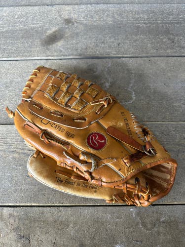 Rawlings 6592 Bucky Dent Left Hand Throw Baseball Mitt Glove Leather Youth