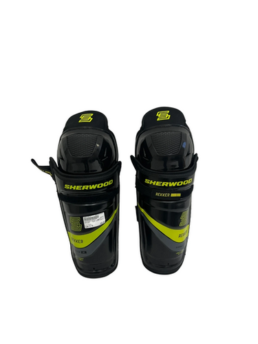 Used Sherwood Rekker Legend 14" Senior Shin Guards 11692-S000145721