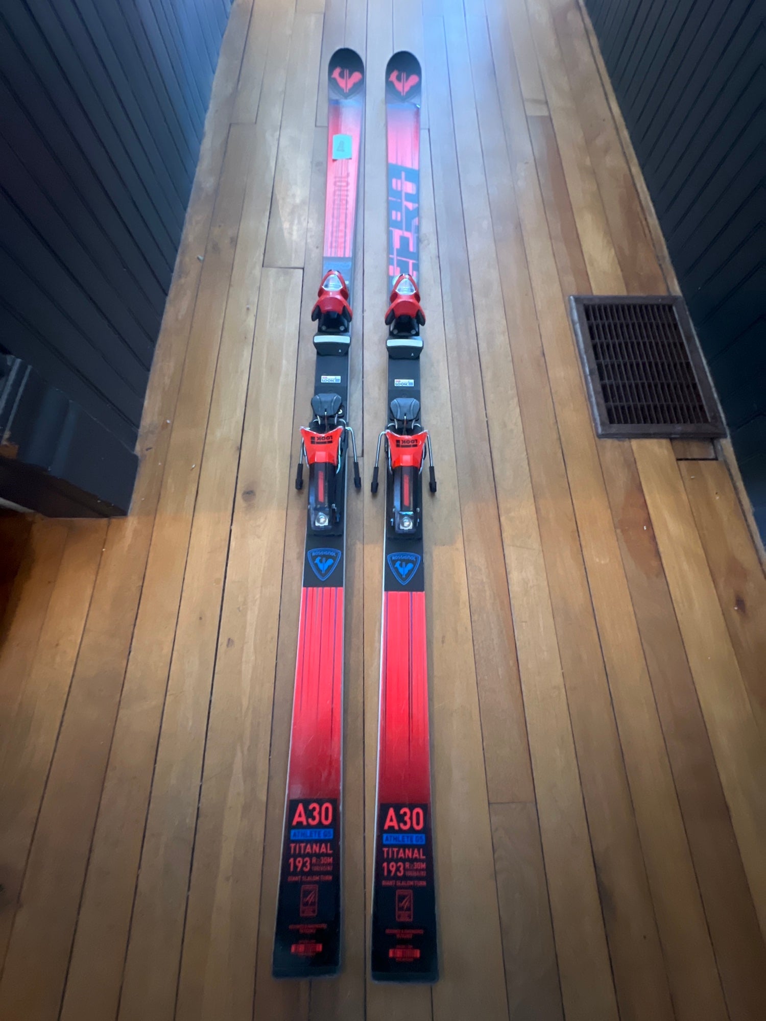 Rossignol Hero Athlete GS 193 cm Racing Skis Without Bindings