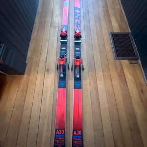 Rossignol Hero Athlete GS 193 cm Racing Skis With Bindings Max Din 18 (Used)