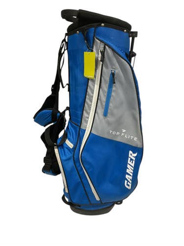 Used Top Flite GAMER Mens Stand Bag Royal Blue 11847-S000032445