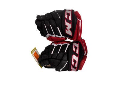 Used CCM FT390 Intermediate Gloves Black 12" 11847-S000032437