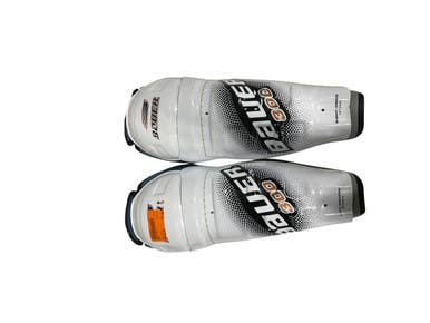 Used Bauer 300 Senior Shin Guards White 13" 11847-S000032433