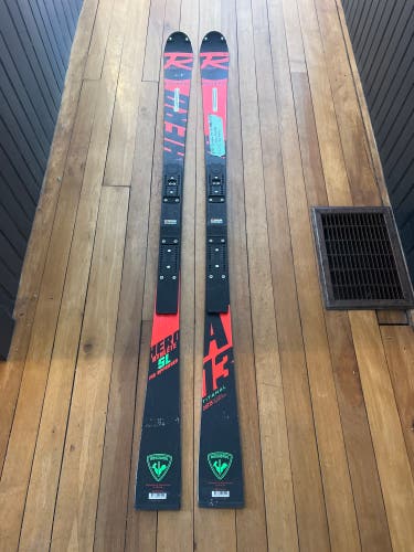Rossignol Hero FIS SL Pro 165 cm  Europa Cup Skis Without Bindings (Used)