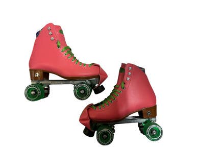 Used MOXI Senior Roller Quad Skates Pink Senior 7 11873-S000230520