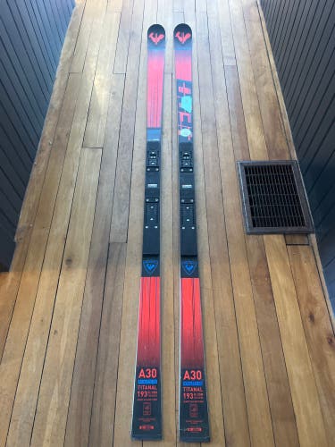 Rossignol Hero Athlete GS 193 cm Racing Skis Without Bindings (Used)