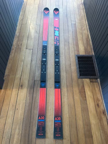 Rossignol Hero Athlete GS 193 cm Racing Skis Without Bindings (Used)