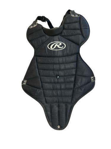 Used Rawlings Catchers Chest Protector Black Intermed 11873-S000226879