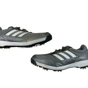 Used Adidas Mens Golf Shoes Grey Senior 8.5 11873-S000224161