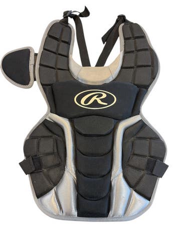 Used Rawlings Catchers Chest Protector Black Intermed 11873-S000222290