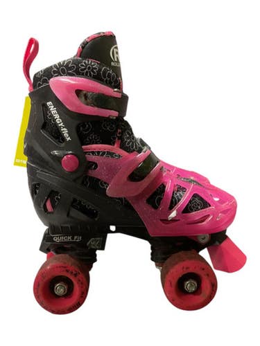 Used RollerDerby TRAC STAR Child Rec Fitness Skates Pink Adjustable 11847-S000032391