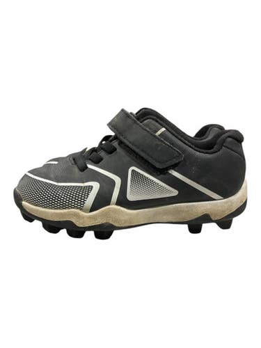 Used Athletic Works BASEBALL CLEATS BB/SB Cleats Black Youth 10.0 11847-S000032405