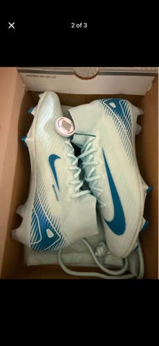 Blue Men's Size M 10.0 (W 11.0) Nike Superfly Molded Cleats Cleats (New)