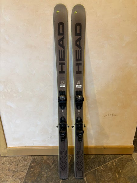 2025 Head Kore 93 Skis With Tyrolia Attack 13 Bindings 177cm
