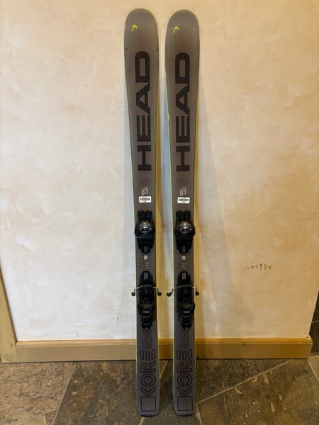 2025 Head Kore 93 Skis With Tyrolia Attack 13 Bindings 177cm