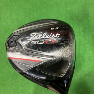 Titleist 913 D3 Driver Right Handed Stiff Flex 9.5 Loft (Used)