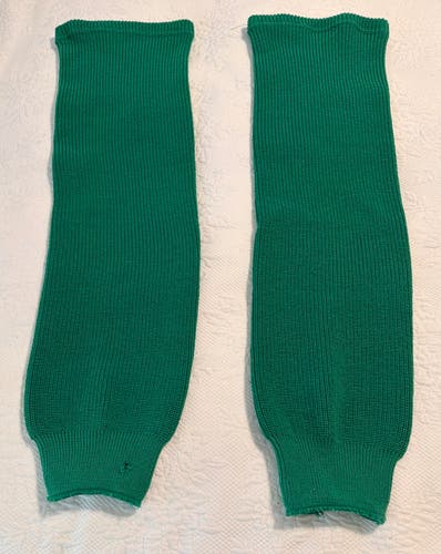 A/K Green Unisex Large Adult Hockey Socks (Used)
