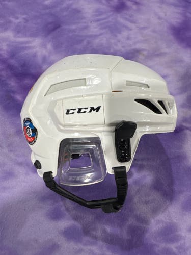 White Small CCM FitLite 3DS Helmet (Used)