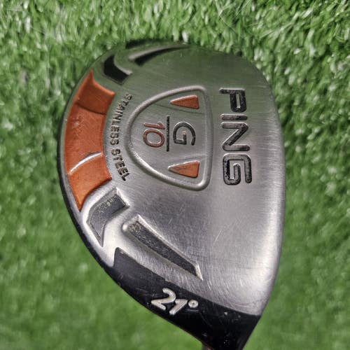 PING G10 21 4 Hybrid Rescue Club TFC 129h Stiff Flex Graphite RH 40"