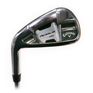 LH Callaway Rogue Pro Single 5 Iron 1* Upright Steel Regular Flex