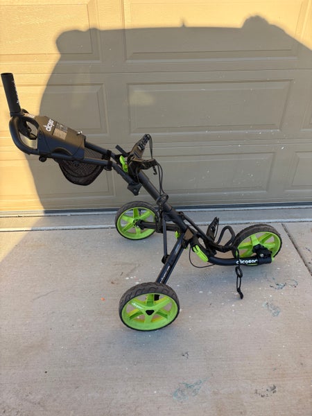 Black Unisex Clicgear Push Cart (Used)