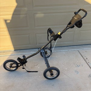 Black Unisex Tour Trek Push Cart (Used)