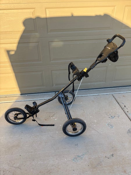 Black Unisex Tour Trek Push Cart (Used)