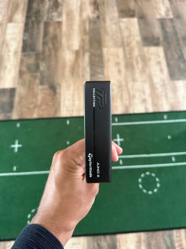 Black Unisex 2024 TaylorMade TP Juno Blade Right Handed Putter Uniflex 35" (Used)