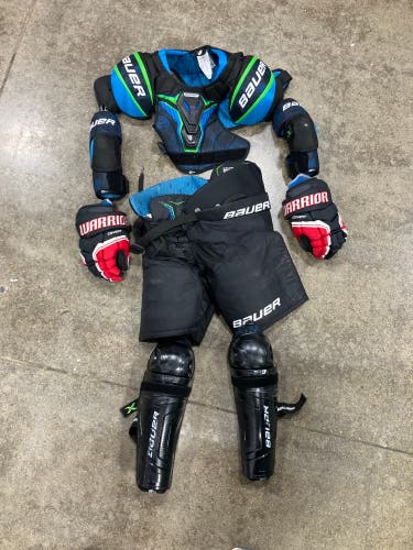Junior Small/Medium Bauer Starter Kit (Used)