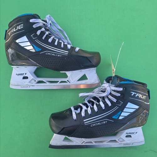 Senior True Catalyst 7x4 Hockey Goalie Skates | Size 9.5 Regular Width