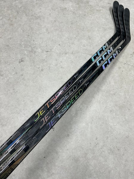 3 Pack 85 Flex Custom P90TM Senior CCM Jetspeed FT7 Pro Left Hand Hockey Stick Pro Stock (New)