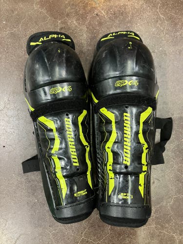 Junior Warrior Alpha QX4 Shin Pads 8" (Used)