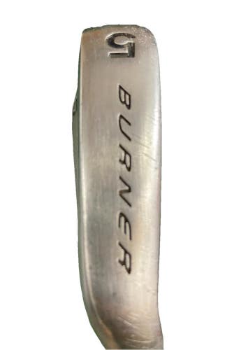 TaylorMade Burner LCG 5 Iron Rifle S-90 Stiff Steel 37.5" RH Nice Factory Grip