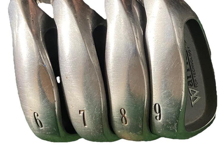 Warrior TCP Iron Set 6-9 Irons Men's RH Stiff Graphite 6i 37" New Midsize Grips