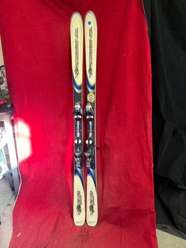 Skis: Rossignol Bandit B2 all-mountain skis., 162cm. Bindings: Salomon, Binding Range: 311-329mm