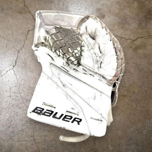 Used Bauer MV PRO Senior Goalie Catcher White
