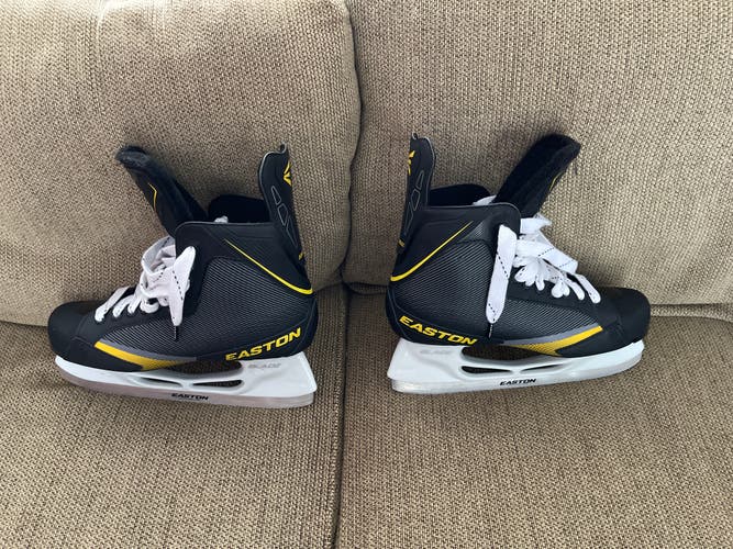 Easton Stealth 55S Hockey Skates Extra Wide Width 8.5 (Used)