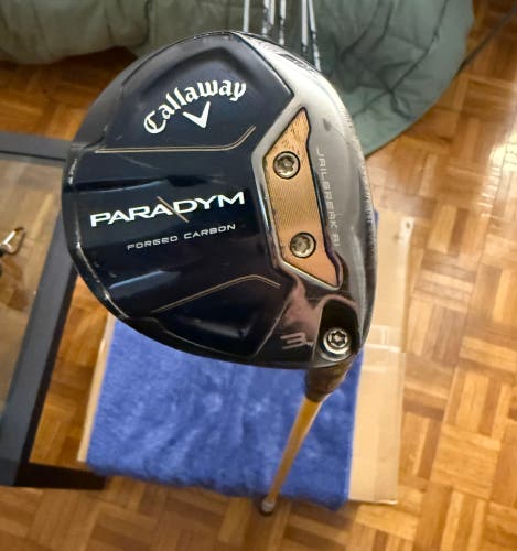 Men's 2023 Callaway Paradym Right Handed Fairway Wood Stiff Flex 3 Wood (Used)