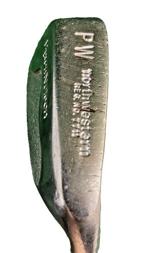 Byron Nelson Northwestern Pitching Wedge Reg No 7711 RH Stiff Steel 35" New Grip