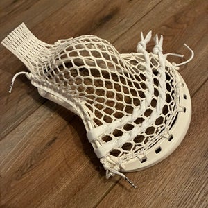 GCA Lacrosse Head Strung White