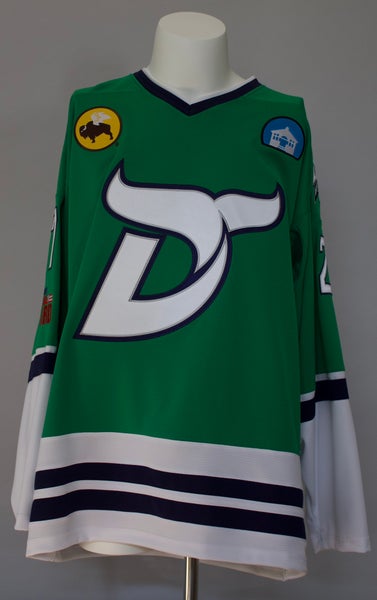 Danbury Hat Tricks, 54, Ilya Solarev, JOG, Retro Danbury Whalers jersey 2010-2015 team issued new