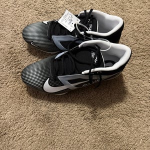 Men's Size M 12.5 (W 13.5) Nike Alpha Menace Pro 4 Mid Top Molded Cleats (New)