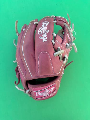 Pink Rawlings Gold Glove Elite RH Infield Baseball Glove 11.5"