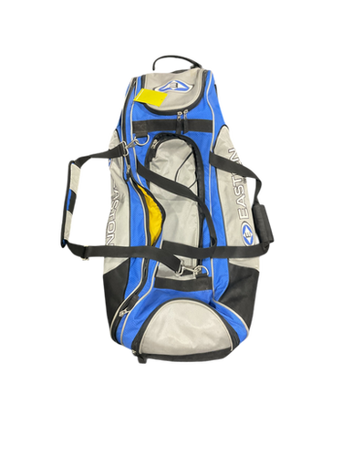 Used Easton CATCHERS BAG NON-WHEELED BB/SB Player Carry Bag Royal Blue And Grey 11834-S000045282