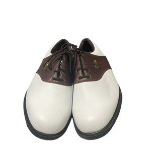 Used Foot Joy Mens Golf Shoes Brown And Black Senior 10.5 11834-S000045256