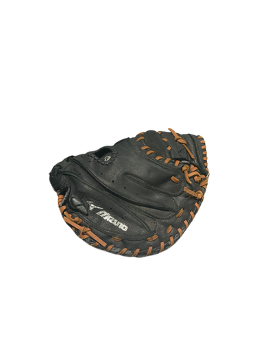 Used Mizuno POWER CLOSE CATCHERS MITT BB/SB Catchers LH Throw Black 32 1/2" 11834-S000045239
