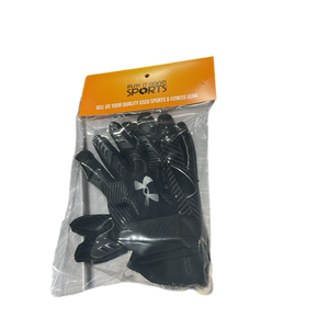 Used Under Armour GLOVES FB Gloves Black LG 11834-S000045234