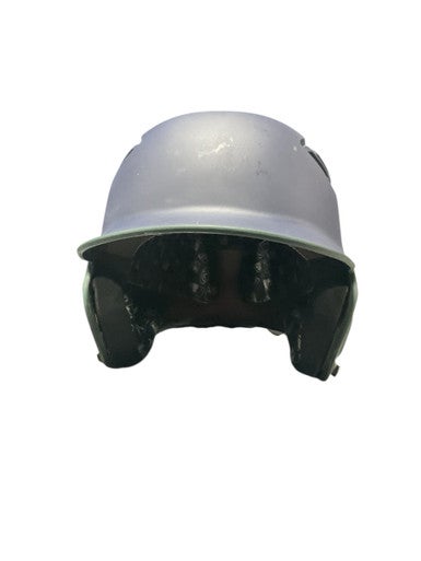 Used Rawlings BASEBALL HELMET 6 3/8-7 1/8 Batting Helmet No Mask Navy Blue One Size 11834-S000045228