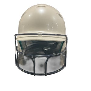 Used Schutt HELMET Batting Helmet Mask White One Size 11834-S000045227